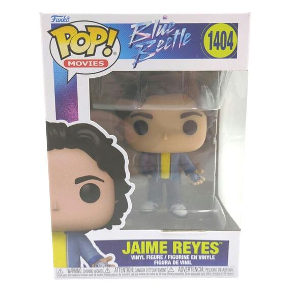 Funko POP! Movies Blue Beetle 1404 Jaime Reyes Vinyl Figure New in Box DC Comics - Picture 1 of 7